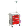 Tianao Hospital Red Conveniente ABS Carro de emergencia